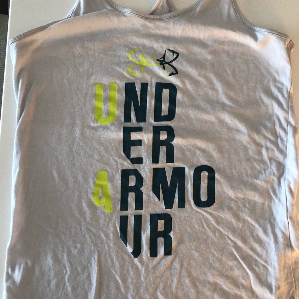 gray under armor razorback tank